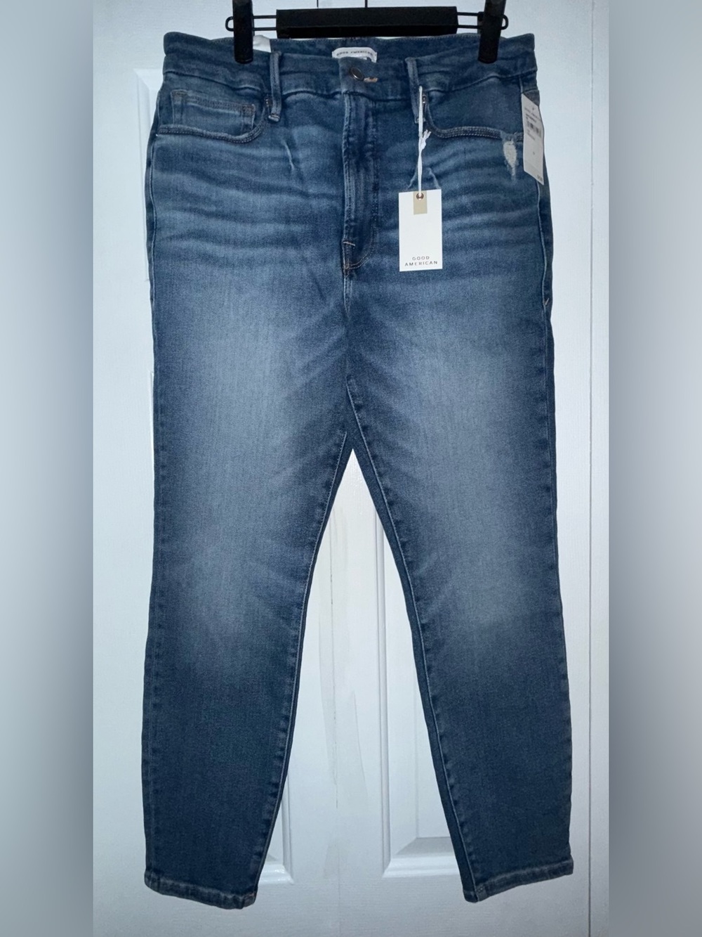 Good America Good Waist Crop Jeans
